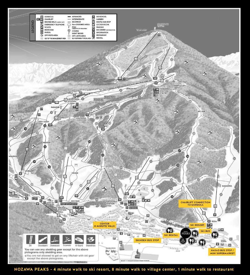 فيلا Nozawa Peaks المظهر الخارجي الصورة